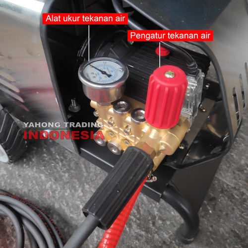 WOIRX Jet Cleaner 200 bar High Pressure Mesin Semprot Cuci Motor Mobil