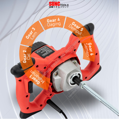 Mesin Pengaduk Cat Semen Makanan Elektrik Elektric Mixer SUNC TOOLS