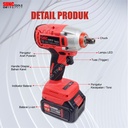 Mesin Impact Wrench + Angle Grinder Gerinda Baterai 46VF SUNC TOOLS