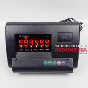 Indikator / Kepala Timbangan Digital A12E -2 RS232 DUAL DISPLAY