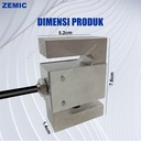 Load Cell ZEMIC H3 C3 50kg Tipe S Loadcell Sensor Timbangan Digital