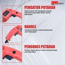 Mesin Gerinda Listrik + Mesin Bor Listrik 10mm SIMDK011 SUNC TOOLS
