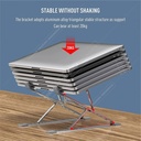 Dudukan Laptop Stand Alas Laptop Aluminium N8