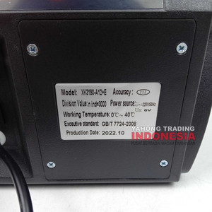 Indikator / Kepala Timbangan Digital A12E -2 RS232 DUAL DISPLAY