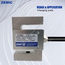 Load Cell ZEMIC H3 C3 100kg Tipe S Loadcell Sensor Timbangan Digital
