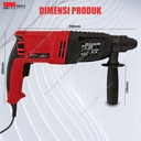 Bor Beton Listrik Bobok Tembok Hammer Drill 26mm SUNC TOOLS