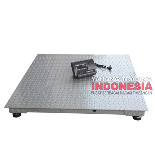 Timbangan Lantai Digital A12E 80cm x 80cm 750kg 1ton 1.5ton