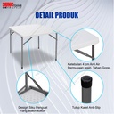Meja Lipat Panjang 88cm Meja Portable Meja Makan Belajar Komputer