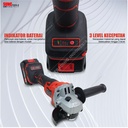 SUNC TOOLS Cordless Angle Grinder Brushless Mesin Gerinda 98Vf