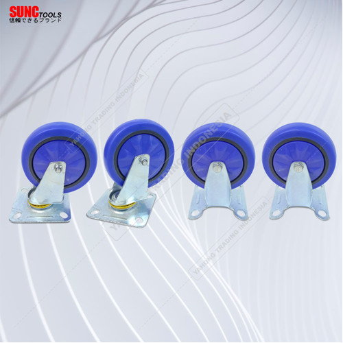 Roda Troli universal Trolley Wheel 1 Set 300kg