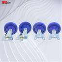 Roda Troli universal Trolley Wheel 1 Set 300kg