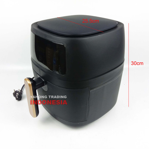 Digital Air Fryer Mesin Penggoreng Tanpa Minyak Elektrik 2400W 8L