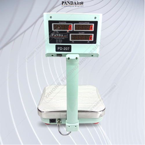 Timbangan Digital PANDA SCALE 60kg 5g Timbangan Laundry Buah Paket