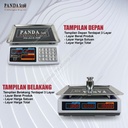 Timbangan Digital PANDA SCALE 40kg 5g Timbangan Laundry Buah Paket