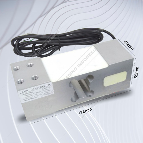 Load Cell Loadcell Sensor Timbangan Digital ZEMIC L6G 600kg