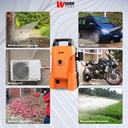 WOIRX Jet Cleaner 80 bar High Pressure Mesin Semprot Cuci Motor Mobil