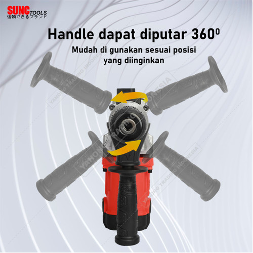 SUNC TOOLS Hammer Drill Mesin Bobok Tembok Beton