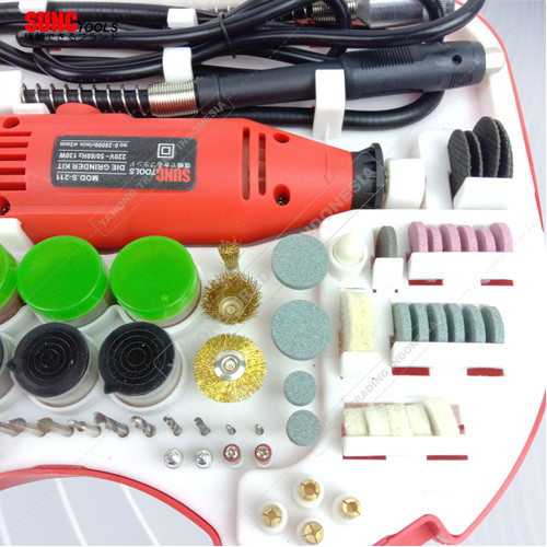 Mini Die Grinder Set Box Mesin Gerinda Mini S 211 SUNC TOOLS