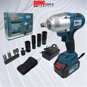 SUNC TOOLS Mesin Impact Wrench Baterai Kunci Shock Pas 88V 88Vf
