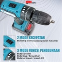 Cordless Drill SUNC TOOLS 36V Mesin Bor Baterai