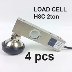 1 Set Timbangan (Indikator A12E+4Loadcell YHH8C 2t+Junction Box+Kabel)