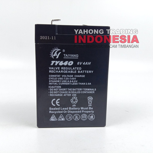 Baterai Battery Batere Timbangan Digital 6V