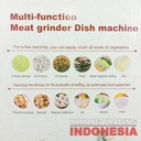 Blender Daging Meat Grinder Penggiling Multifungsi Stainless Kaca