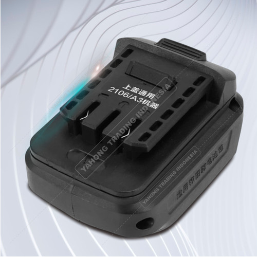 Adapter Converter Konverter Sambungan Baterai Impact Drill Bor