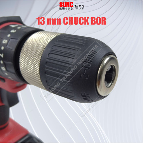 SUNC TOOLS Cordless Drill Set 36V Mesin Bor Baterai Obeng Kunci 36 V