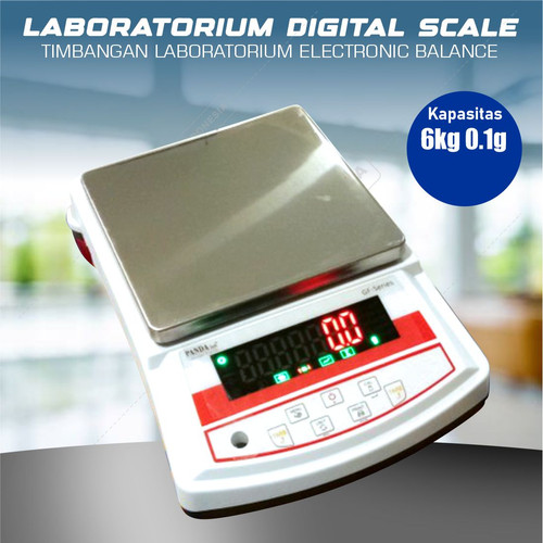 Timbangan Digital Electronic Balance Laboratorium 6kg 6000g 0.1g