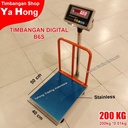 Timbangan Duduk Digital Barang Ekspedisi Paket + Pagar 200kg 0.01kg