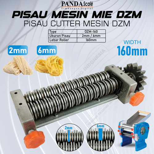 Pisau Cutter Bulat Mesin Cetak Gilingan Mie Noodle Maker DZM-160 2-6mm