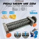 Pisau Cutter Bulat Mesin Cetak Gilingan Mie Noodle Maker DZM-160 2-6mm