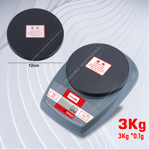 Timbangan Dapur Digital CL3000 3kg 0.1g