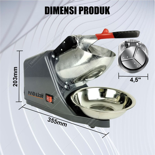 Mesin Serut Es Batu Listrik / Ice Smashing Machine