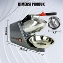 Mesin Serut Es Batu Listrik / Ice Smashing Machine