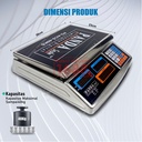 Timbangan Digital Laundry Paket Buah Makanan PANDA SCALE 40kg 5g