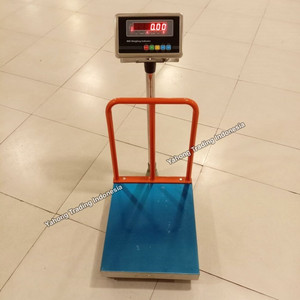 Timbangan Duduk Digital Barang Ekspedisi Paket + Pagar 300kg 0.02kg