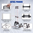 Trolley Lipat Roda Trolly Troli Lipat Aluminium Bisa Naik Tangga