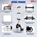 Trolley Lipat Mini / Trolly / Troli Lipat Serbaguna / Troli Aluminium