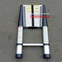 Tangga Lipat Aluminium Teleskopik Single 3.2m 3.8m 4.4m 5m 5.4m