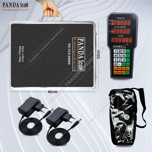 Timbangan Digital Barang Ekspedisi Wireless Tanpa Kabel 500kg 100g