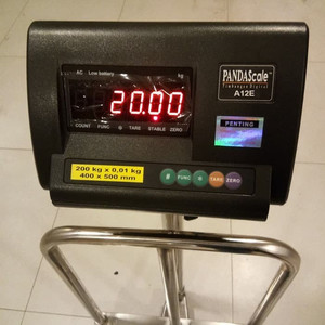 Timbangan Barang Digital Ekspedisi Paket Stainless Steel 200kg 0.01kg