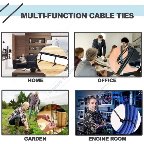 Cable Tie Kabel Tis Kabel Ties Pengikat Kabel 9 x 500 mm PUTIH
