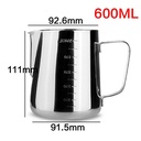 Cangkir Ukur Kopi Air Susu Pitcher Stainless Steel 600ml