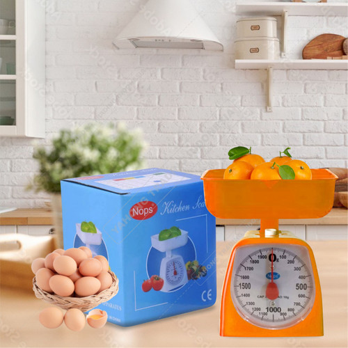 Timbangan Jarum Manual Mangkok Timbangan Kue Makanan Dapur 2kg