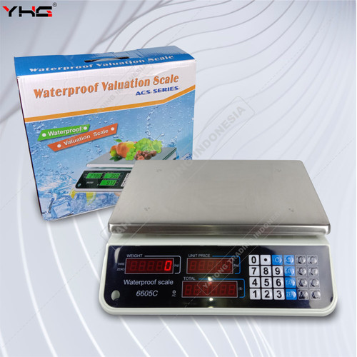 Timbangan Digital Laundry Buah Paket Anti Air ACS Waterproof 30kg 5g