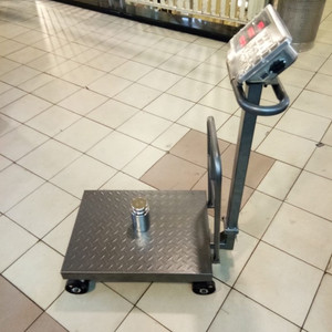 Timbangan Barang Digital Ekspedisi Paket Dengan Roda 40x50 200kg 20g