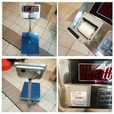 Timbangan Barang Digital Ekspedisi + Printer Label Kertas 200kg 0.01kg