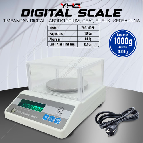 Timbangan Digital Electronic Balence Emas Dapur Lab 1000g